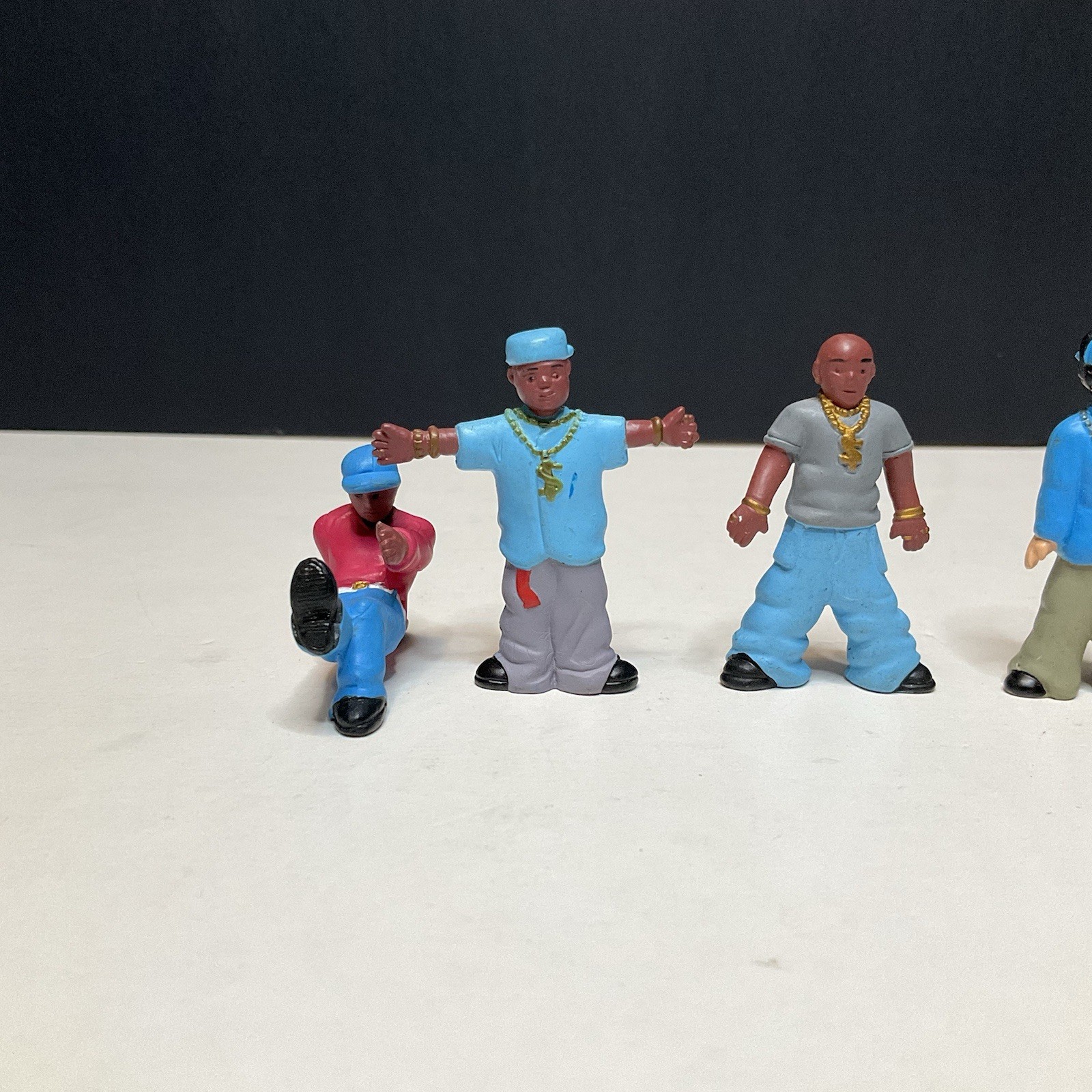 Vintage Lil Homies Playaz Figures 1:32 Lot of 6 Vending Machine Figures Y2K