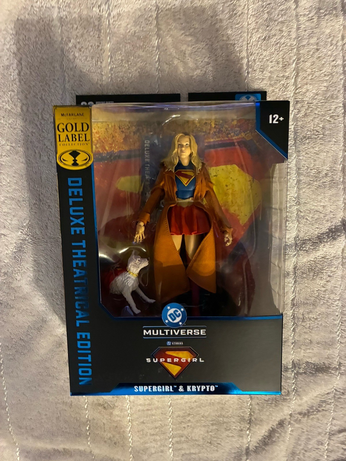 McFarlane Supergirl & Krypto Deluxe Figure DC Multiverse IN HAND ⚡️