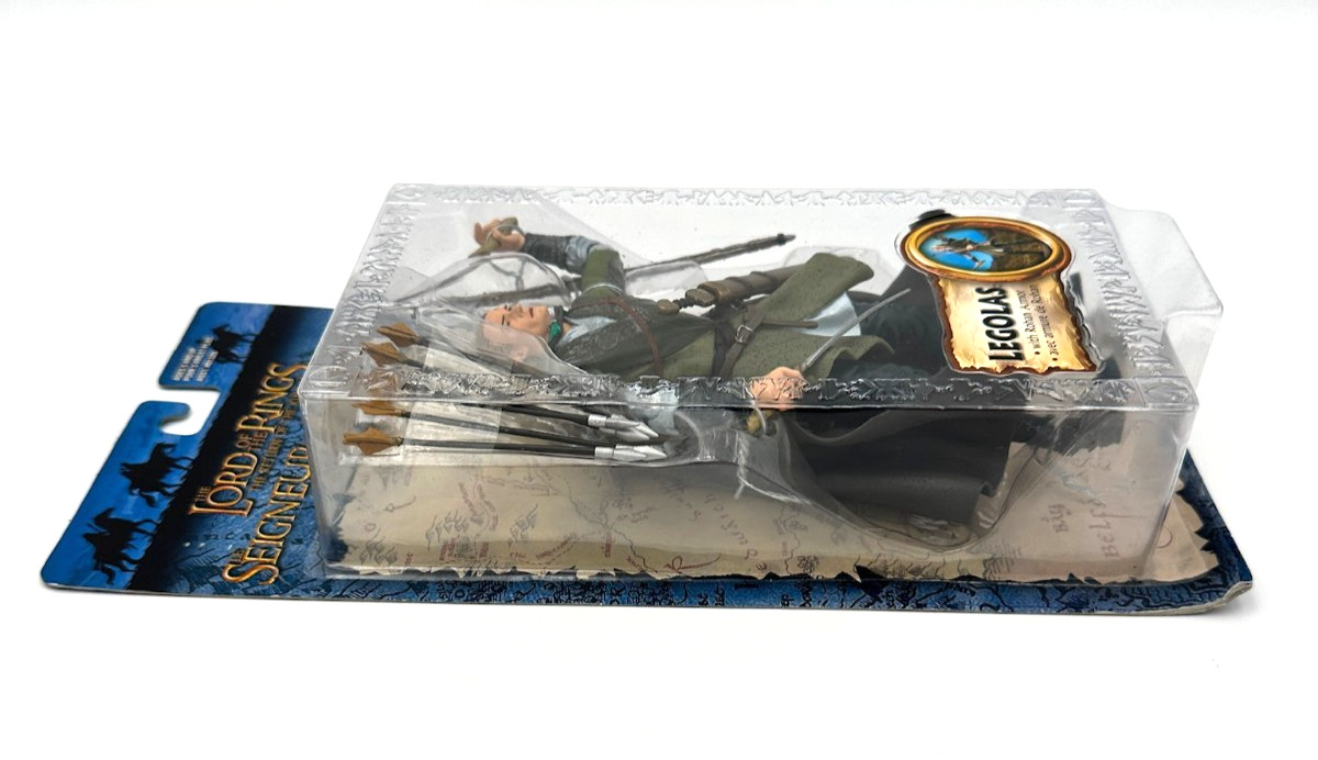 NEW Legolas in Rohan Armor CANADIAN VERSION Action Figure ToyBiz VTG LOTR ROTK