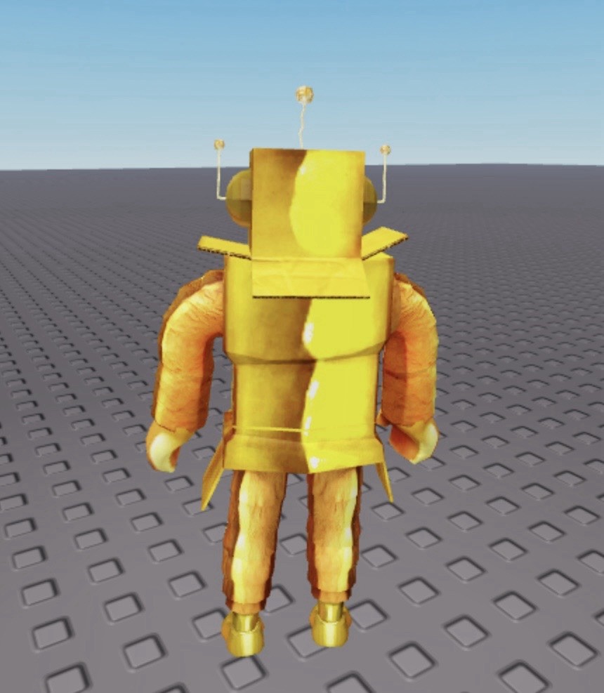 R0BLOX Toy Code – Golden Mr. Robot | 15th Anniversary (Bundle)