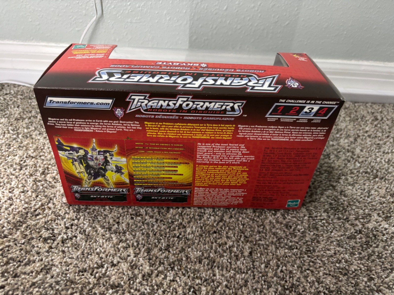 Transformers Robots in Disguise RID 2001 Sky-Byte New Sealed