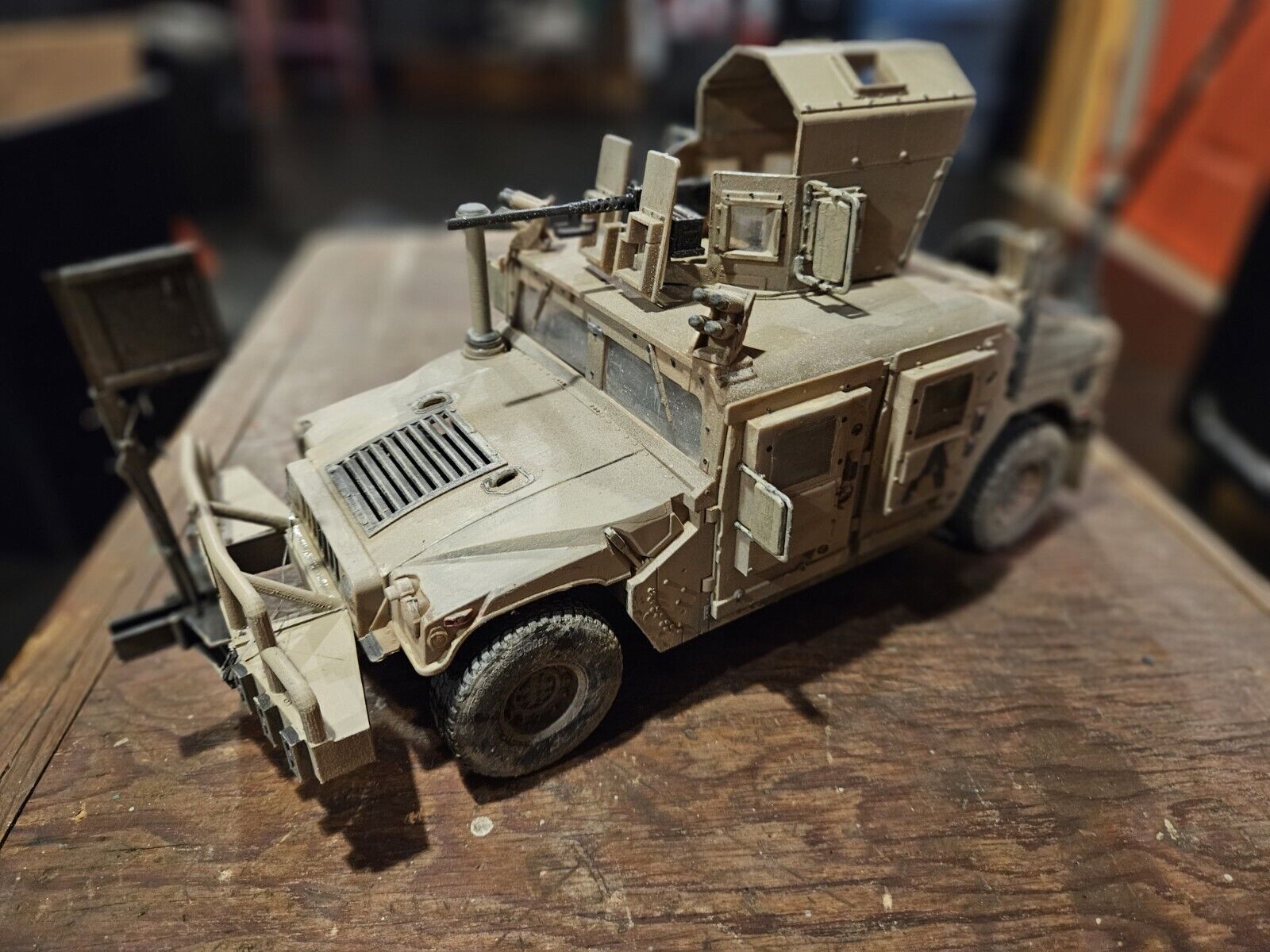 Sunny Days Entertainment Humvee, or MRAP, Rhino Anti IED device