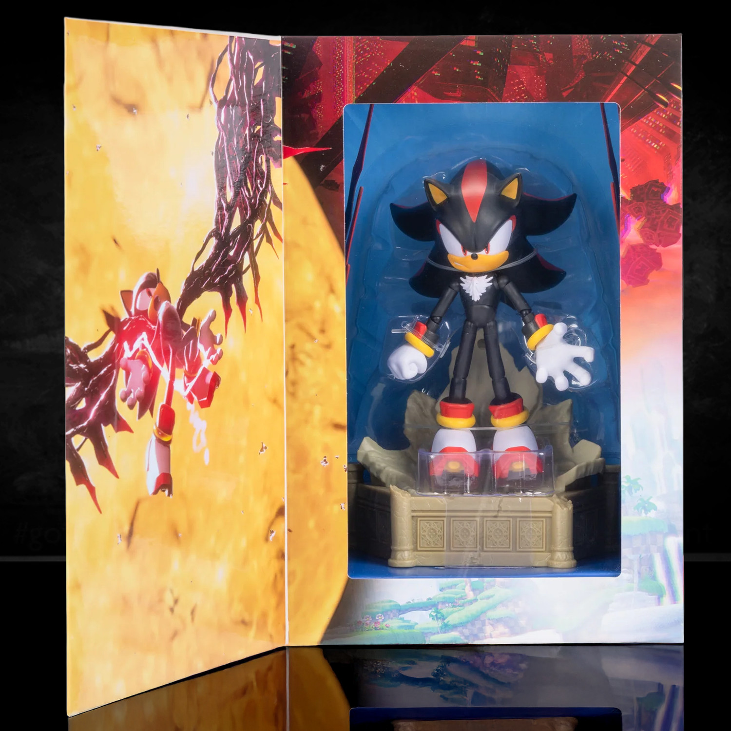 Shadow the Hedgehog Collector&rsquo;s Edition Action Figure – 6in Customizable &