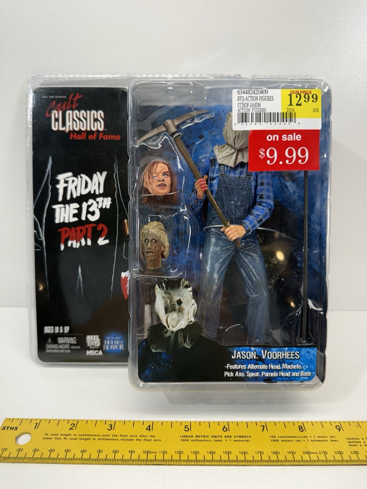 Cult Classics Hall of Fame Friday the 13th Part 2 Jason Voorhees NECA SEALED