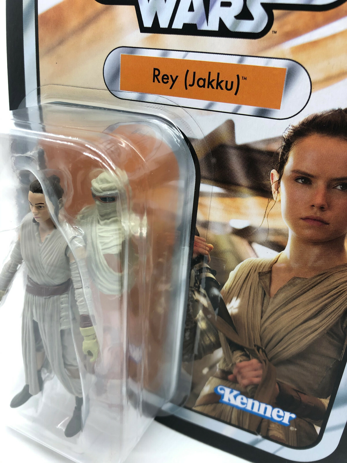 *READ* Star Wars Vintage Collection REY Jakku Force Awakens 3.75&Prime; Figure VC116