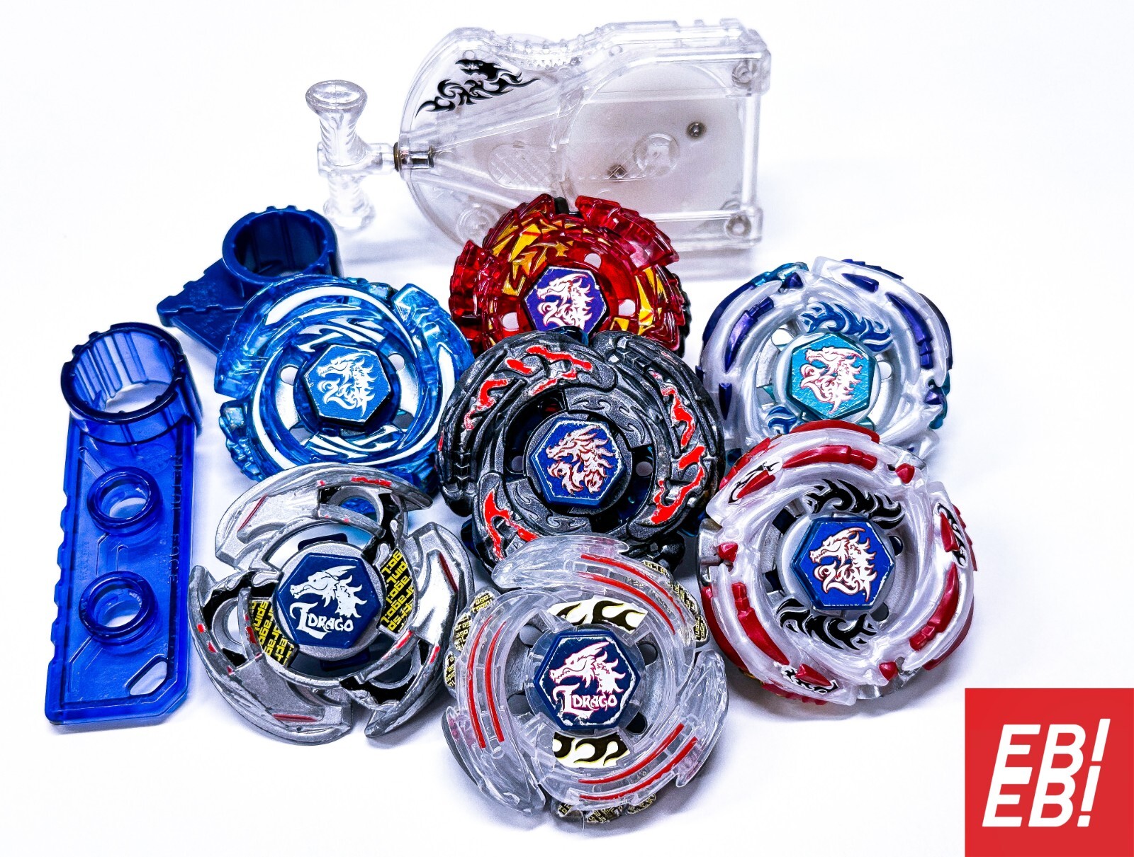 BEYBLADE TAKARA Evolutions of L-Drago Lighting Meteo Destroy+String Launcher 4D