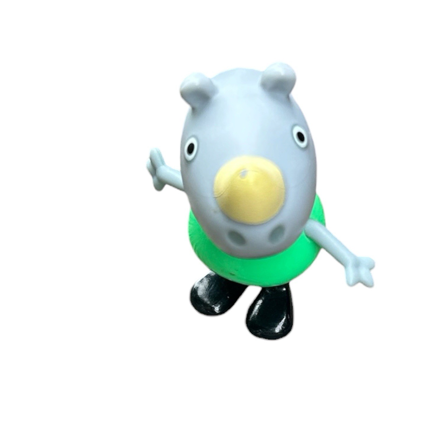 Peppa Pig Ronald Rhinoceros/ Rohan Rhino Figure Peppa’s Cruise Ship 2023 Rare