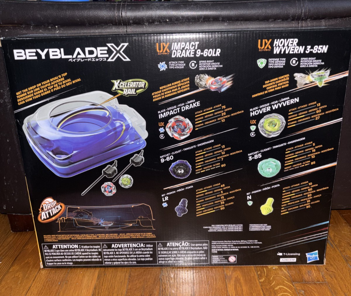 Beyblade X Drop Attack Battle Set STADIUM ONLY New In Box Hasbro Exclusive