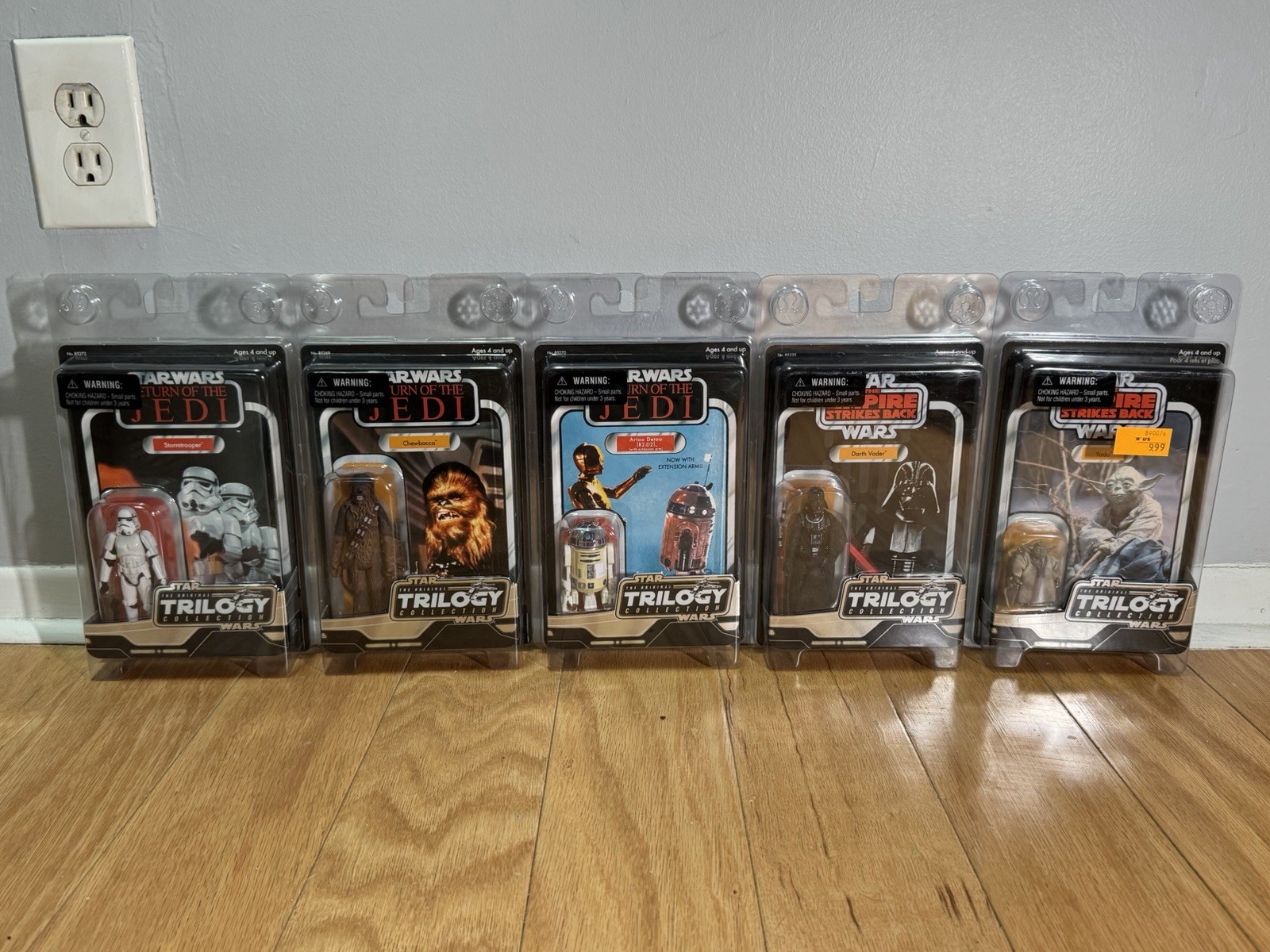 Star Wars Hasbro 2004 Original Trilogy Collection OTC Sealed LOT 4: Set Of 5