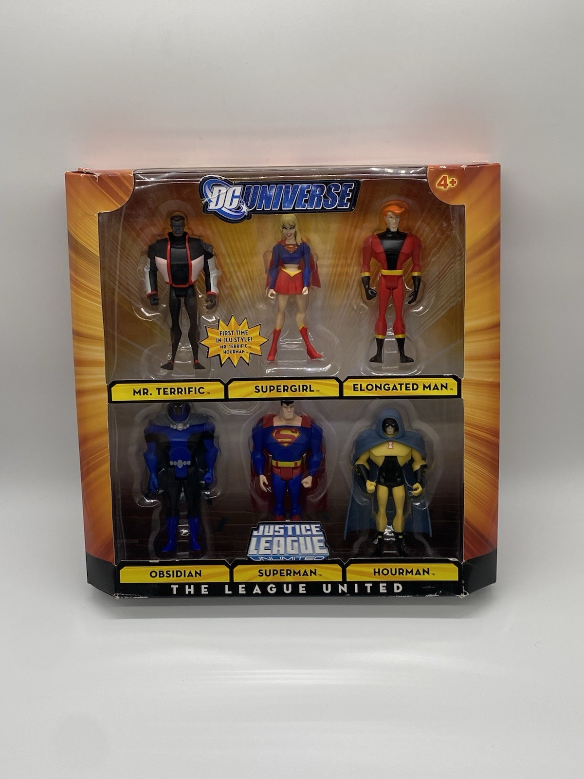 Justice League Unlimited The League United New Mr Terrific Hourman Obsidian