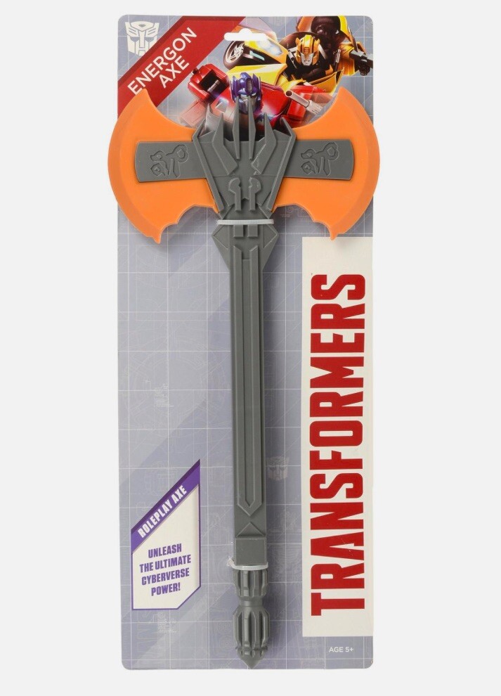 Hasbro Transformers Energon Axe Sword Roleplay Weapon 18” Toy New