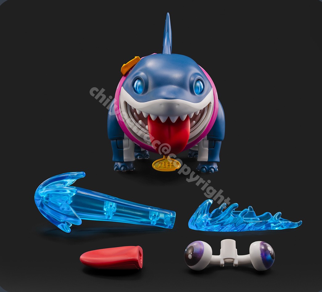 BLOKEES Marvel Rivals Champion Class Jeff the Land Shark Figure NEW In Stock