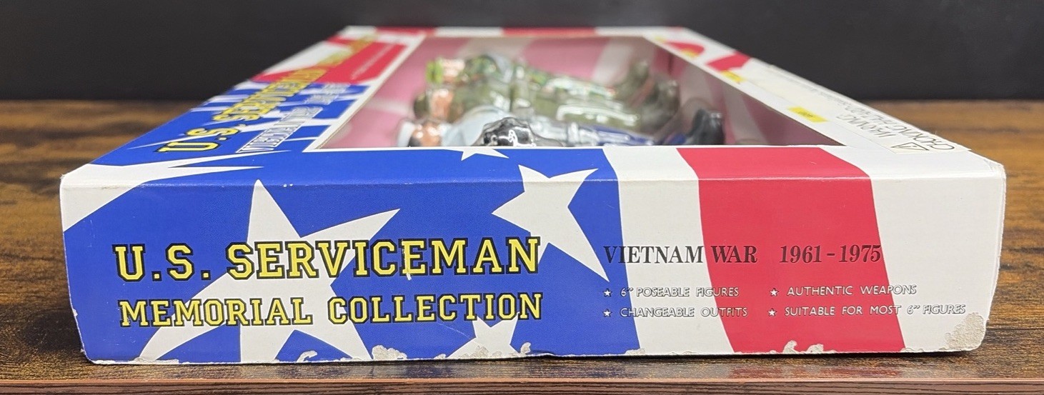 US Serviceman Memorial Collection Vietnam War 1961-1975 Full Set 6&Prime; Figures 1996