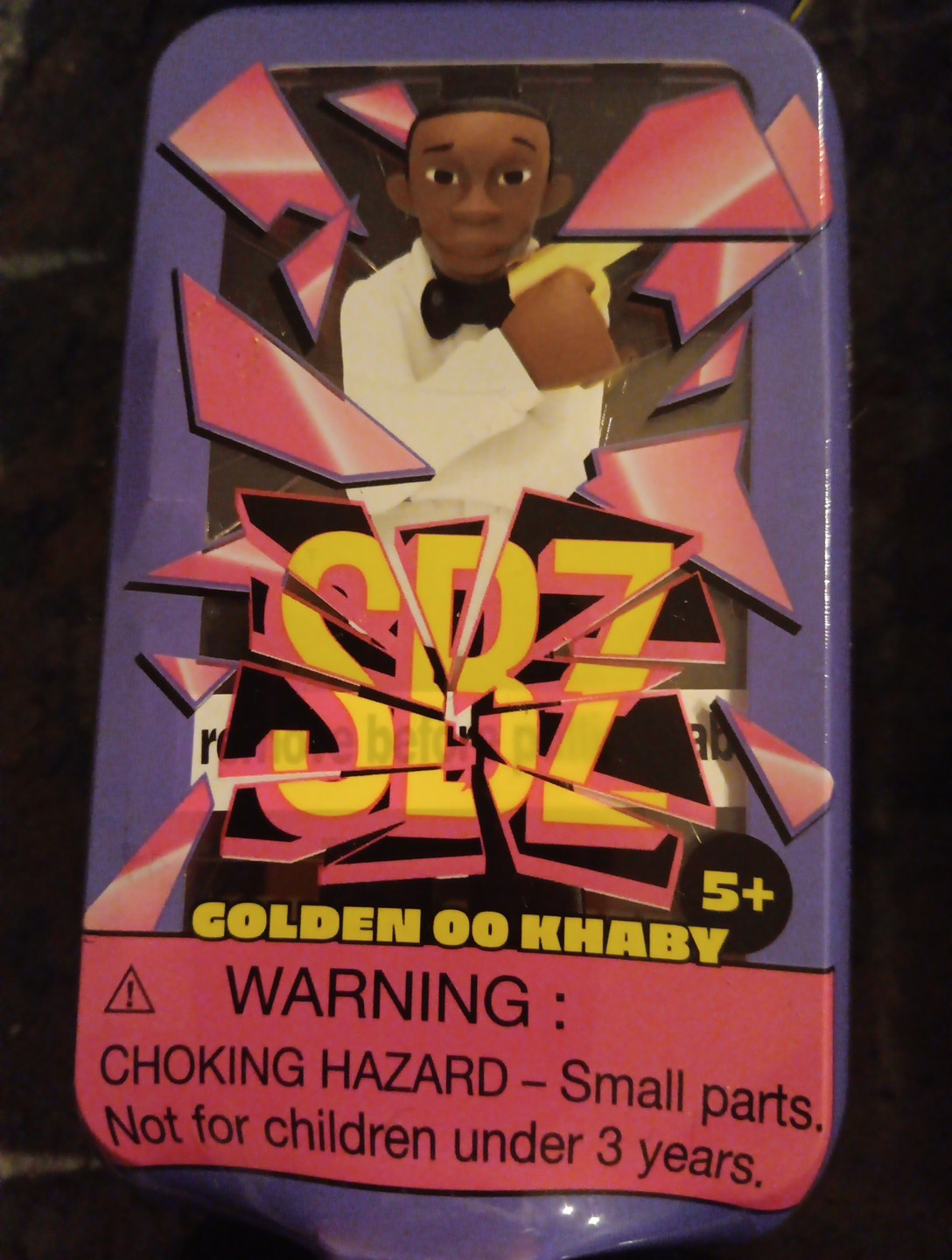 ScreenBreakZ Golden OO Khaby 4.5&Prime; Figure From The Khaby Lame Series New