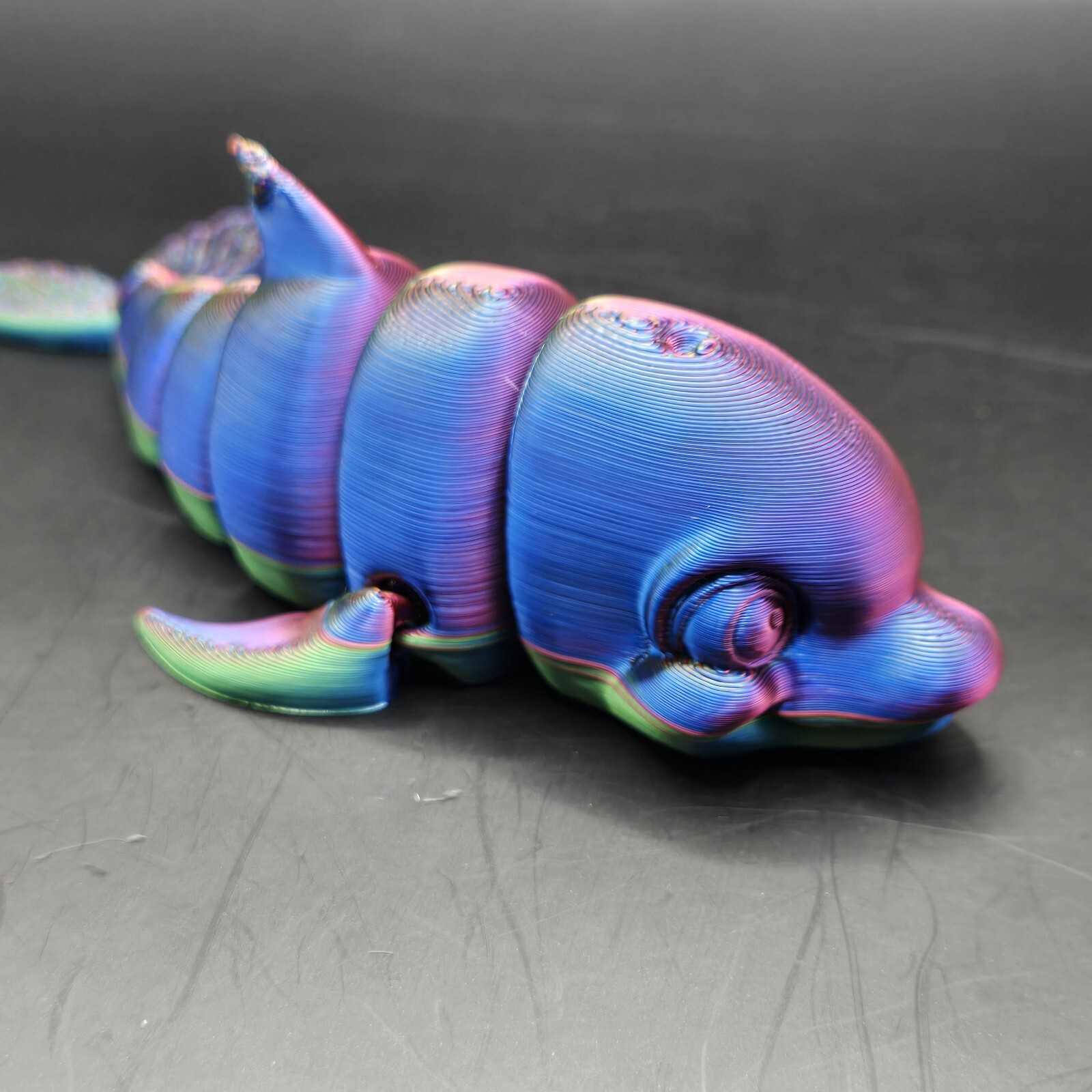 Dolphin Articulated Figure 3D Printed Novelty Collectable Multi Color