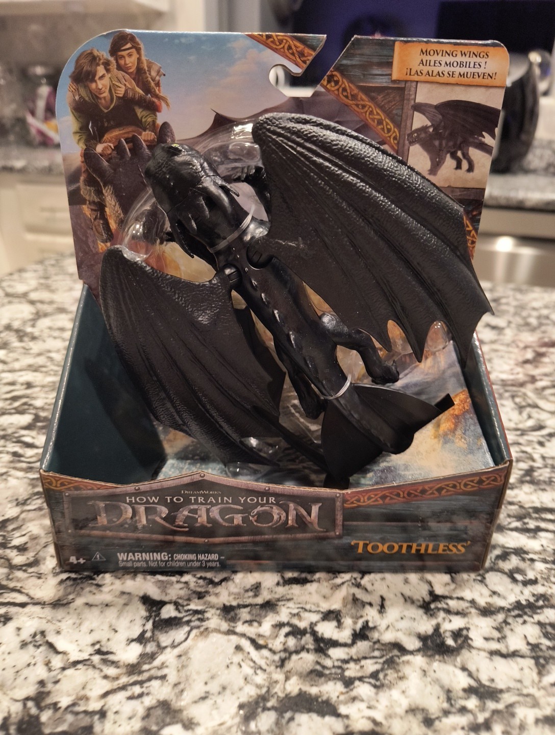 How To Train Your Dragon 2025 Movie TOOTHLESS Action Figure Toy Dream Works