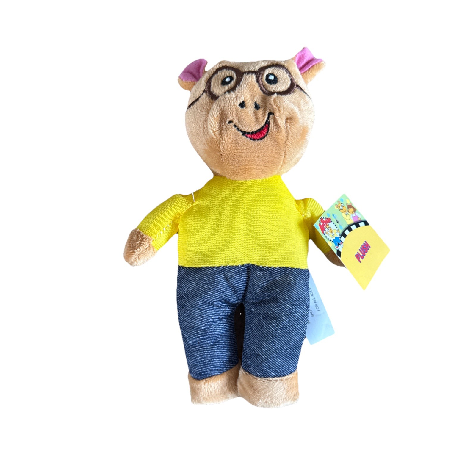 Arthur Plush Doll Stuffed Animal Toy PBS Kids “Arthur » NWT