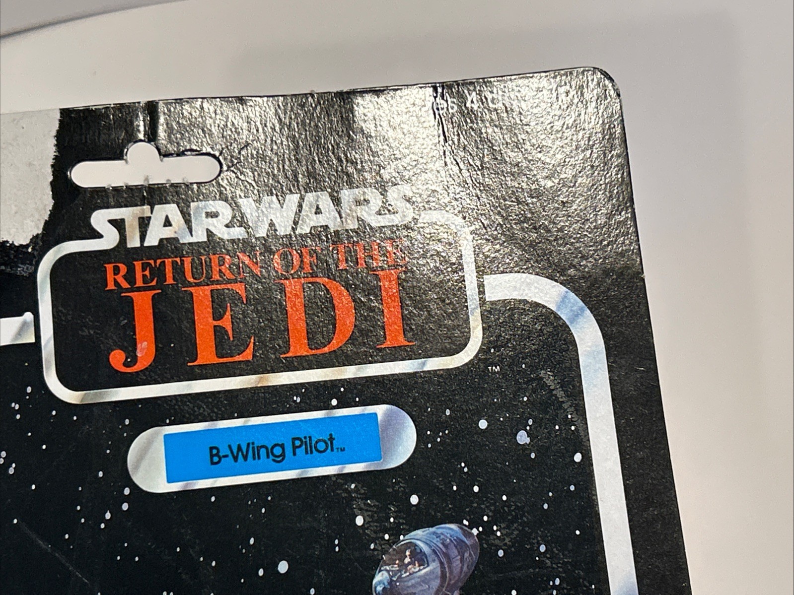 B-WING PILOT – 77 BACK – NEW & Sealed (Vintage Star Wars Figure) 1983 ROTJ