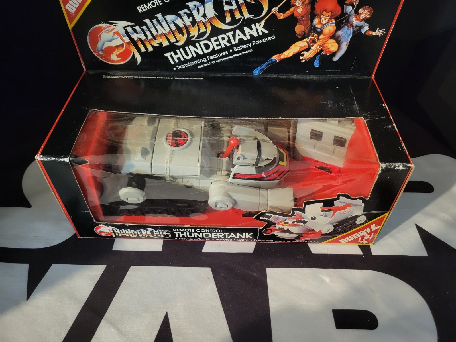 Remote Control Thundertank Buddy L 1985 THUNDERCATS 1985 MIB NEW