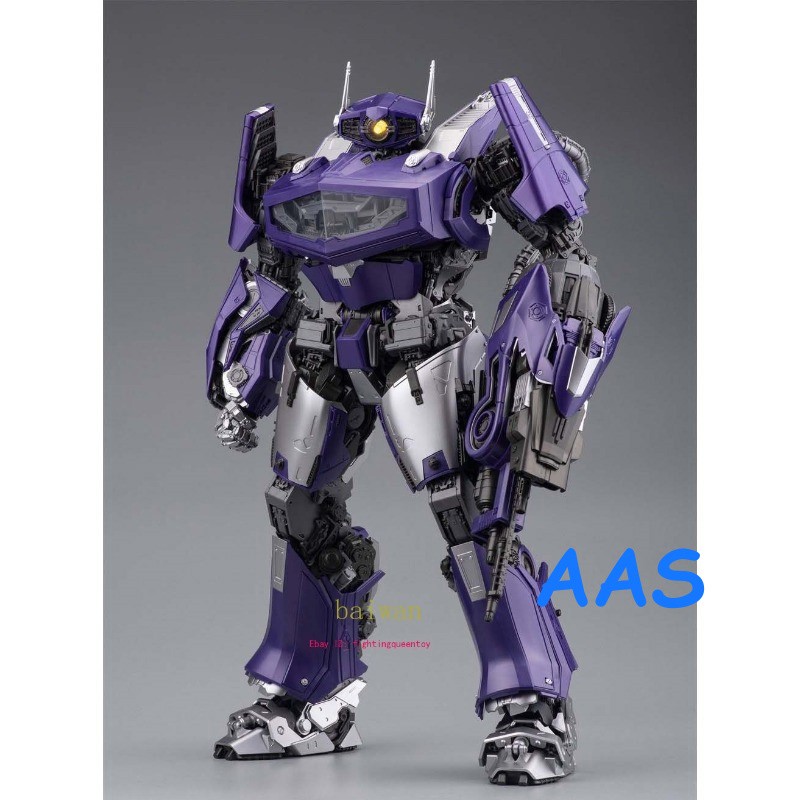 INSTOCK Gift YoloPark Shockwave Assemble Model Kit Transformation Action Figure