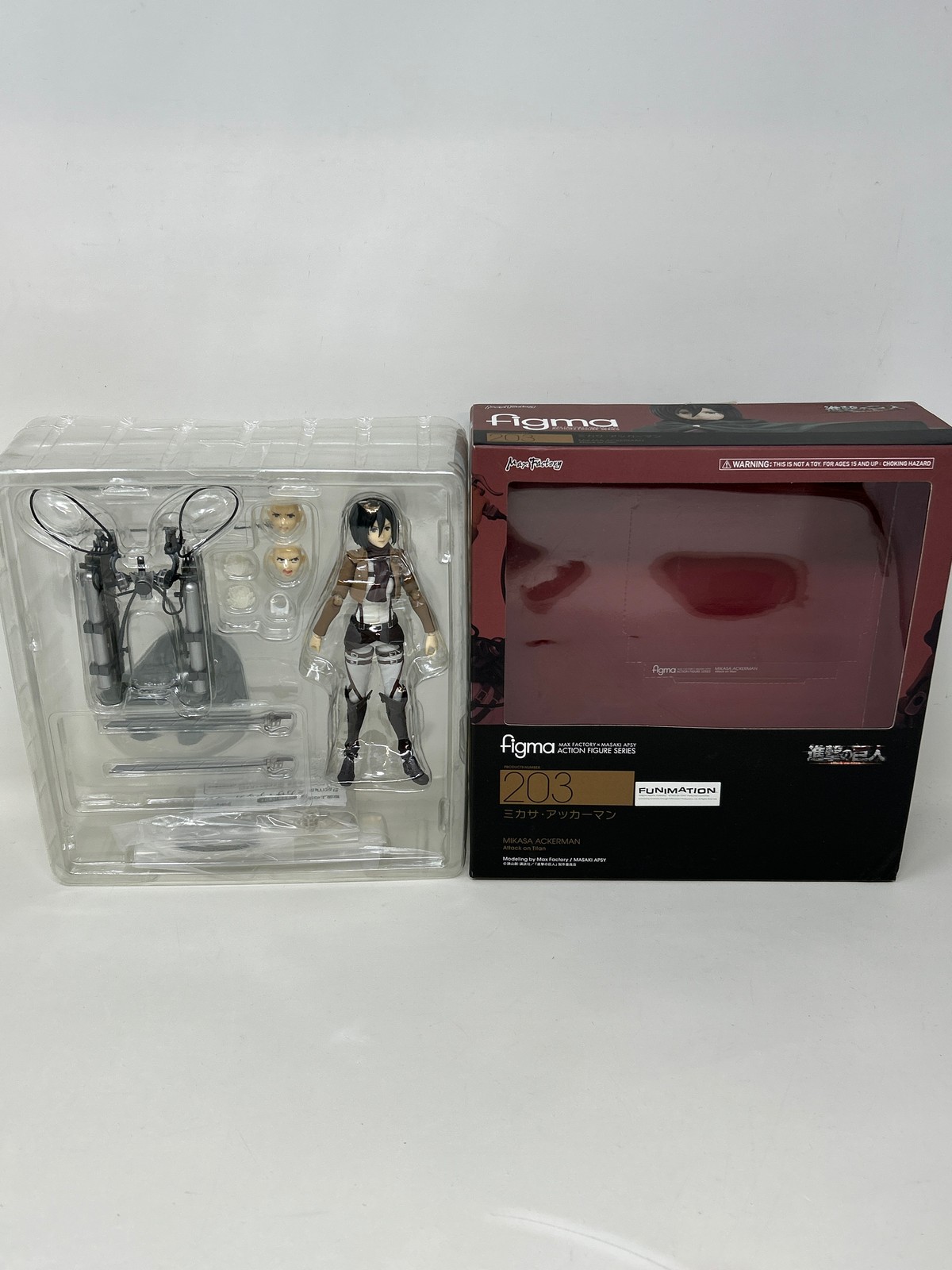 Good Smile Attack on Titan: Mikasa Ackerman Figma Action Figure