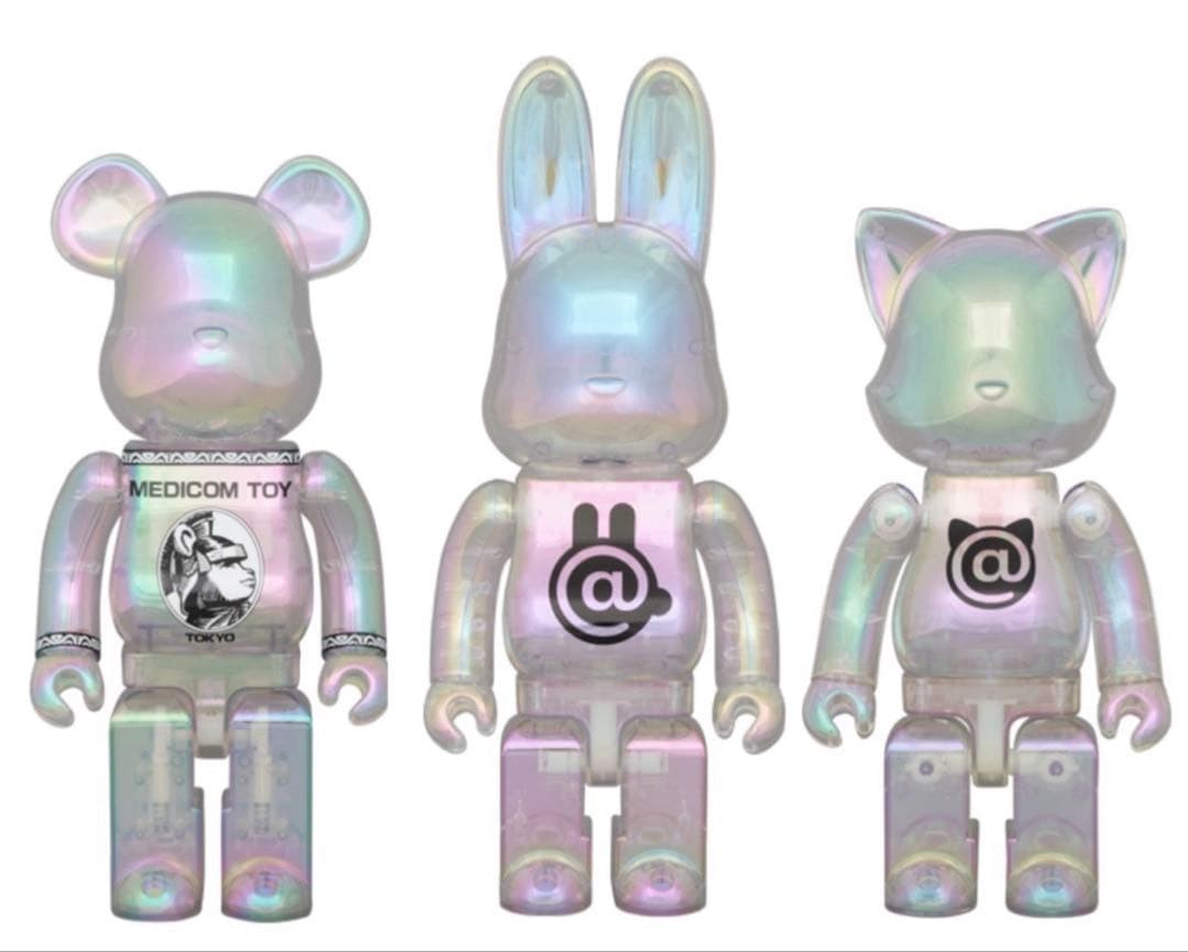 BE@RBRICK & R@BBRICK & NY@BRICK 3 Set