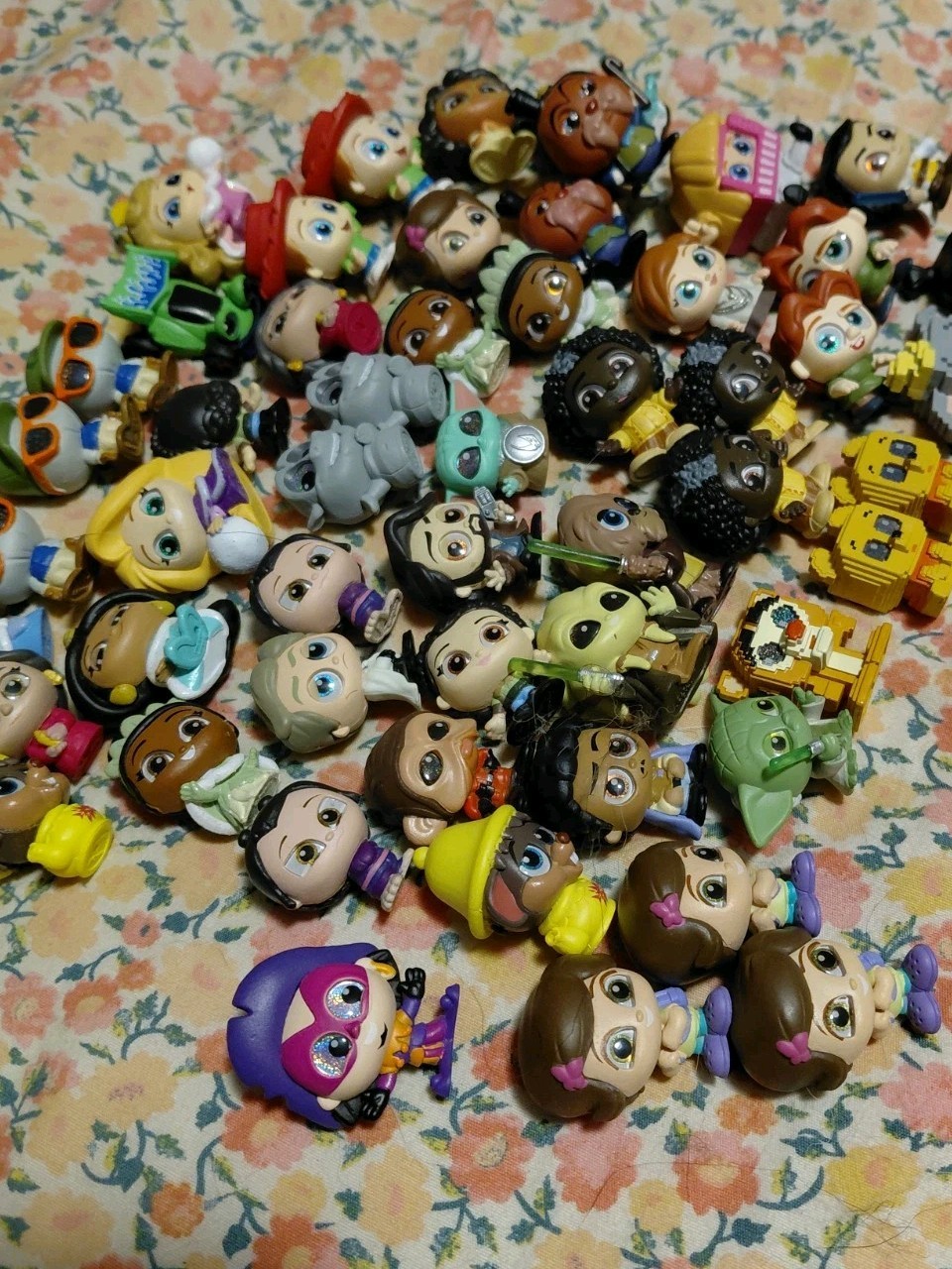 Disney Doorables Mixed Lot Of 54 Figures w/ Some Rare/Ultra Rare & Duplicates