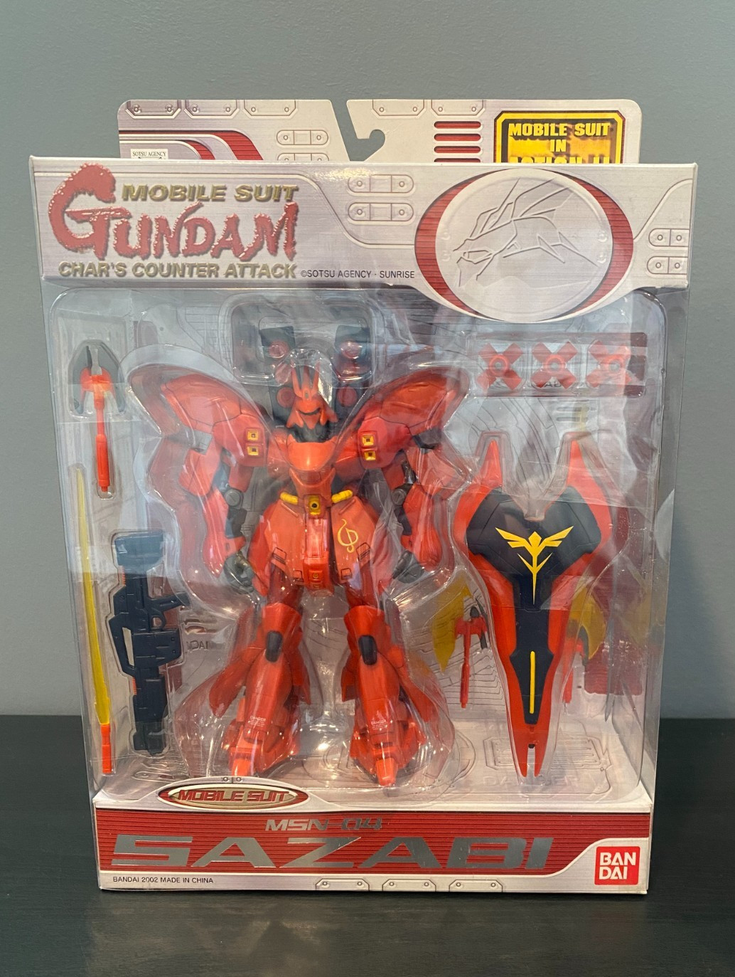 Bandai Mobile Suit Gundam Char&rsquo;s Counter attack MSN-04 Sazabi