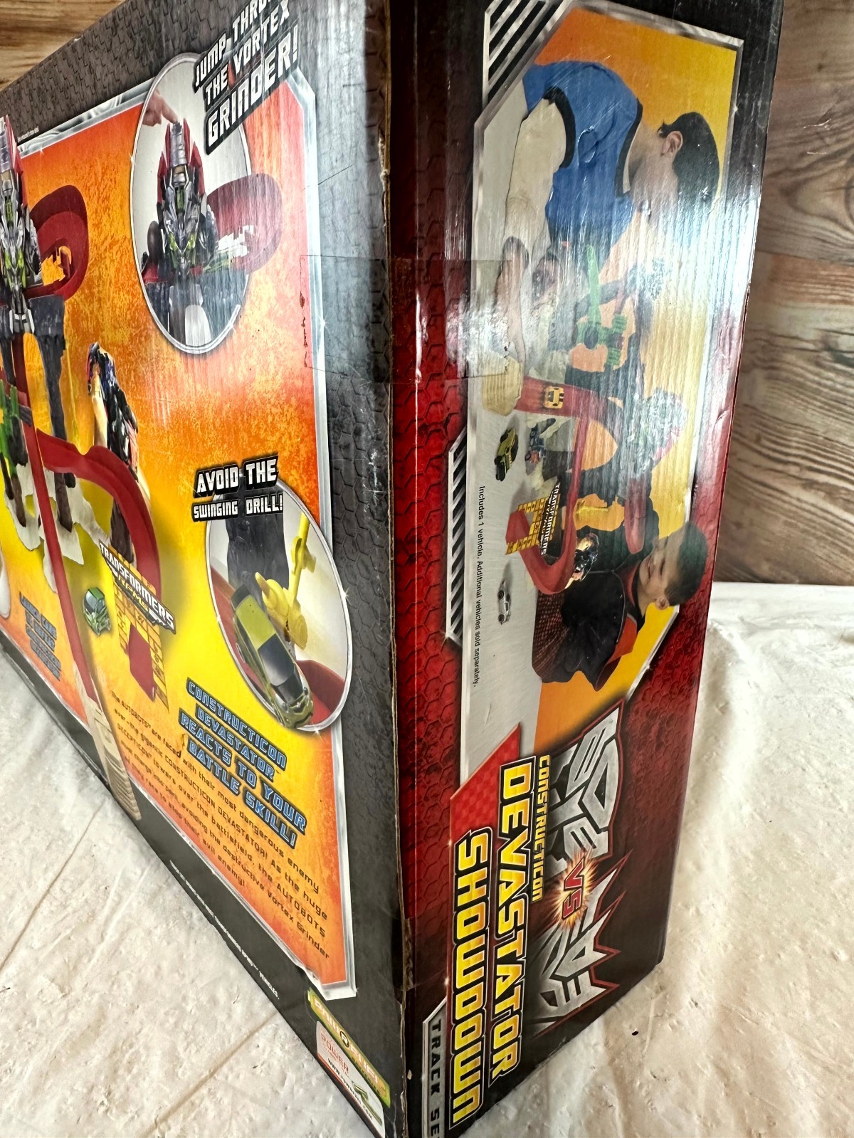 2009 Transformers RPMs Constructicon Devastator Showdown Track Set Hasbro Sealed