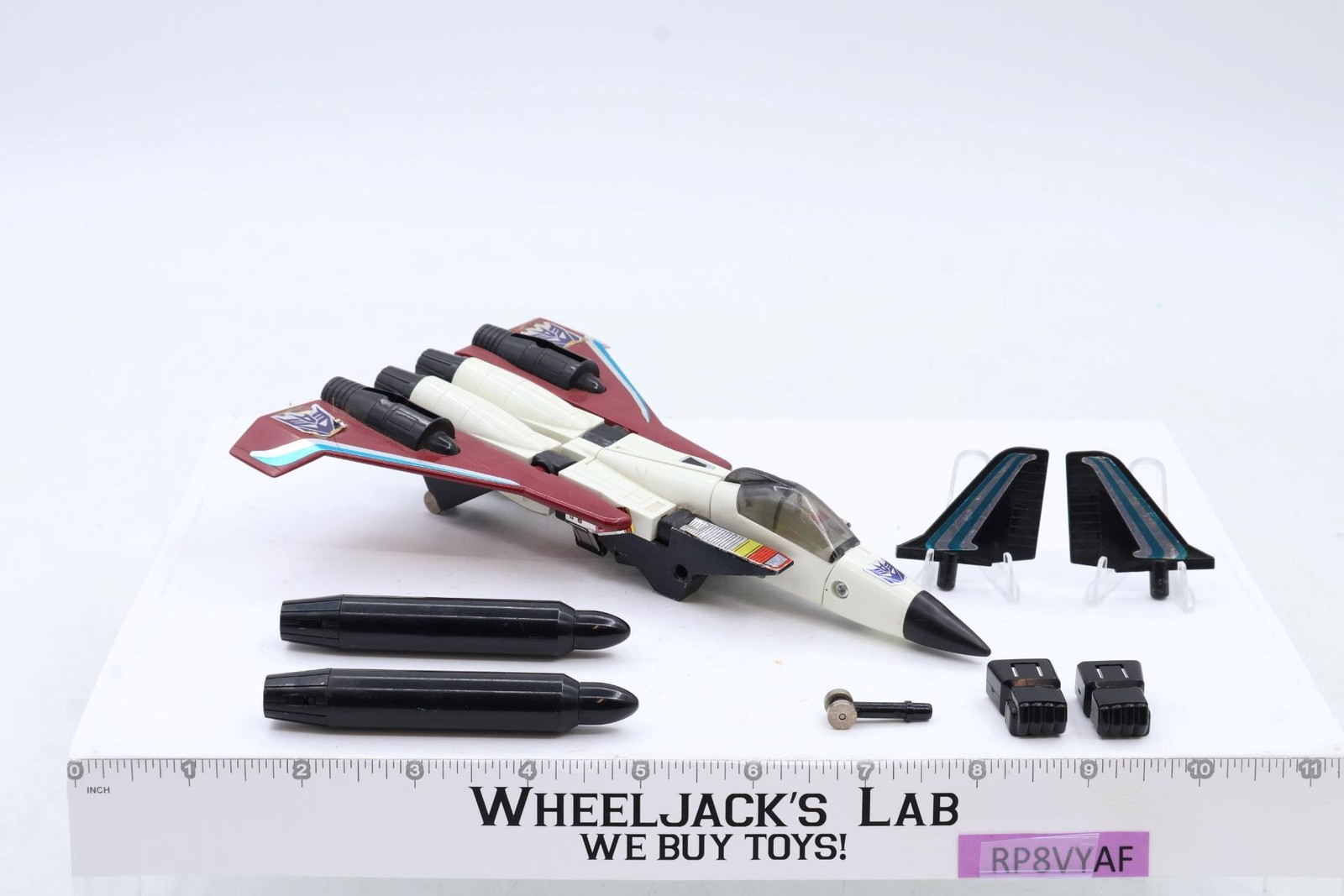 Ramjet 100% Complete 1985 Vintage Hasbro G1 Transformers Action Figure Canada