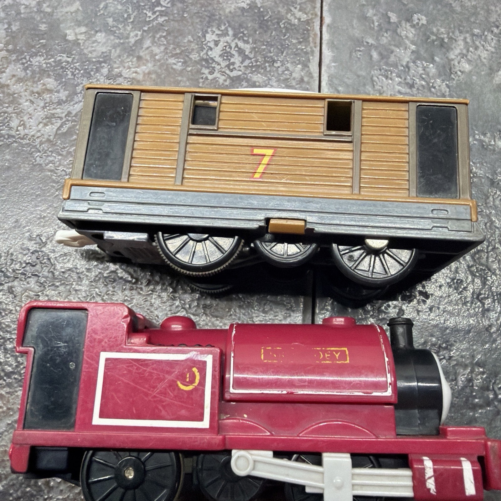 Thomas TrackMaster Motorized Train Lot 36 Pieces Engines Cargo Bundle Untested