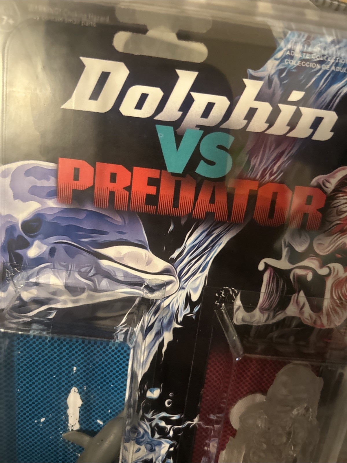 Custom 1/1 Parody Dolphin vs Predator – Readful Things – Action Figure SHIPS NOW