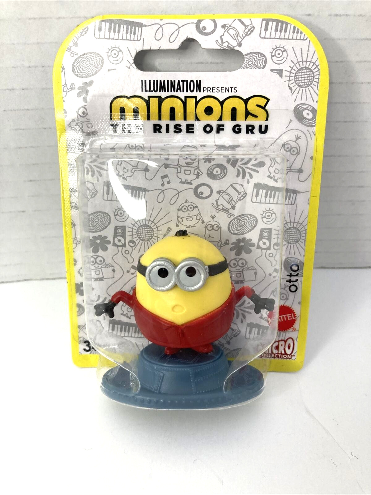 Illumination Minions Otto Collectible Figurine Micro Collection Cake Topper