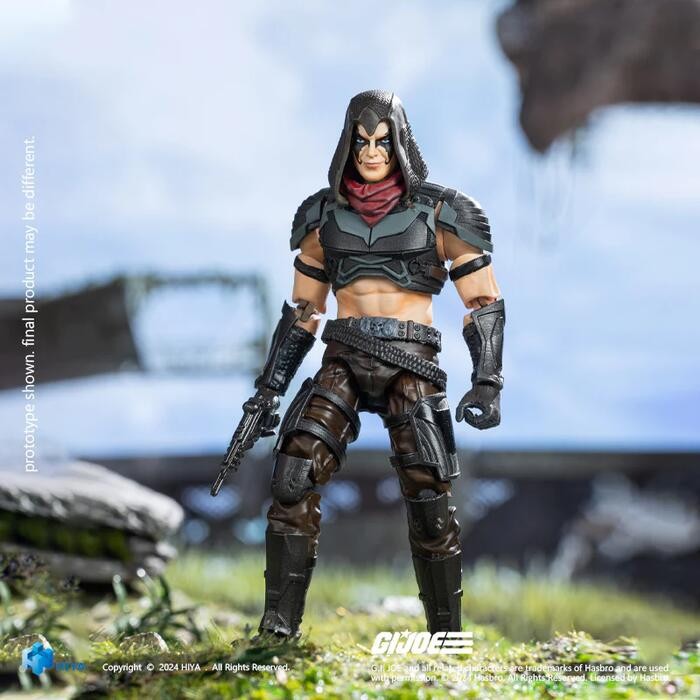 HIYA GI JOE 1/18 scale action figure Zartan (mint in package)