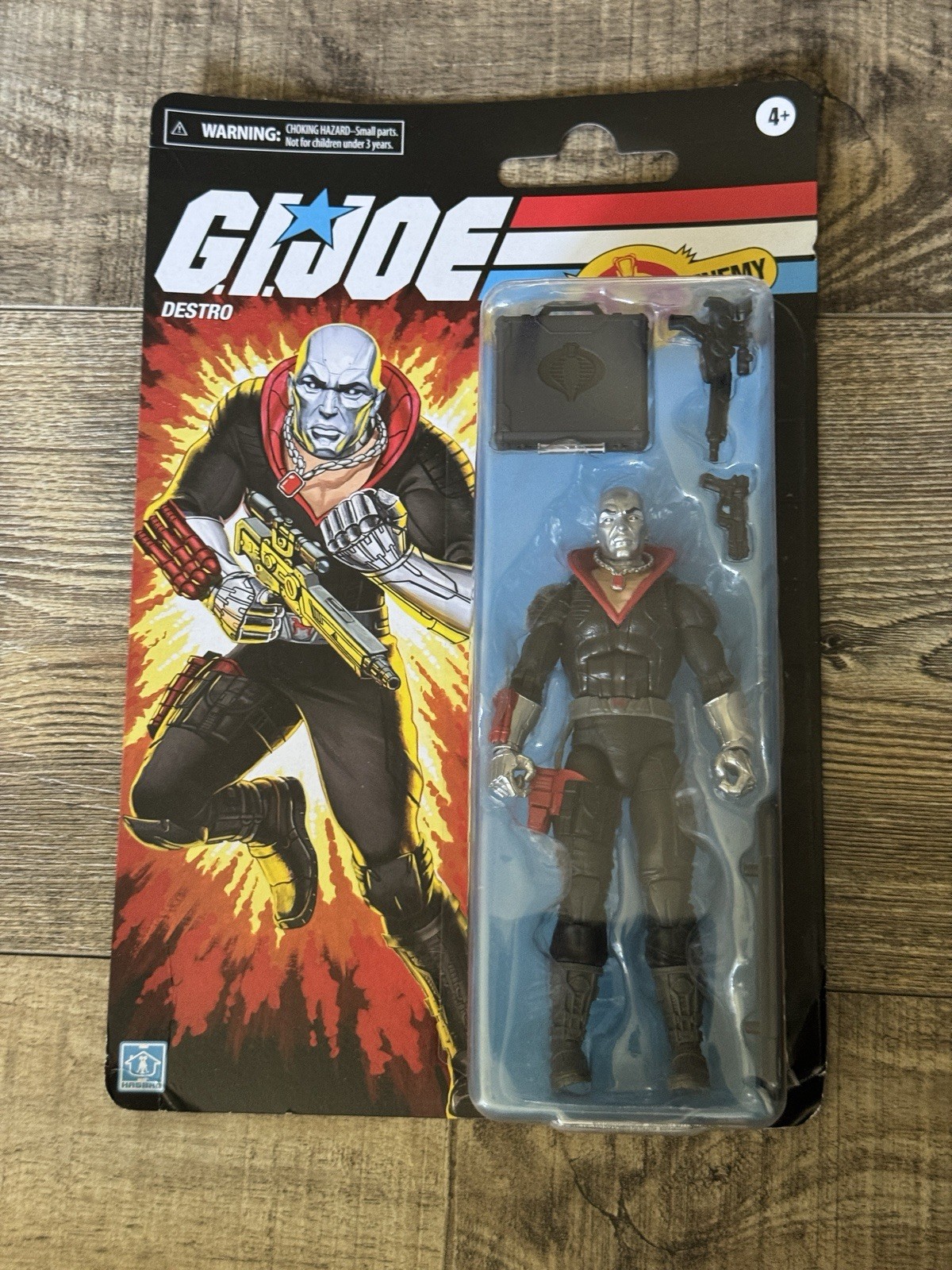 G.I. Joe Classified Series Figure Cobra Destro Retro Cardback New