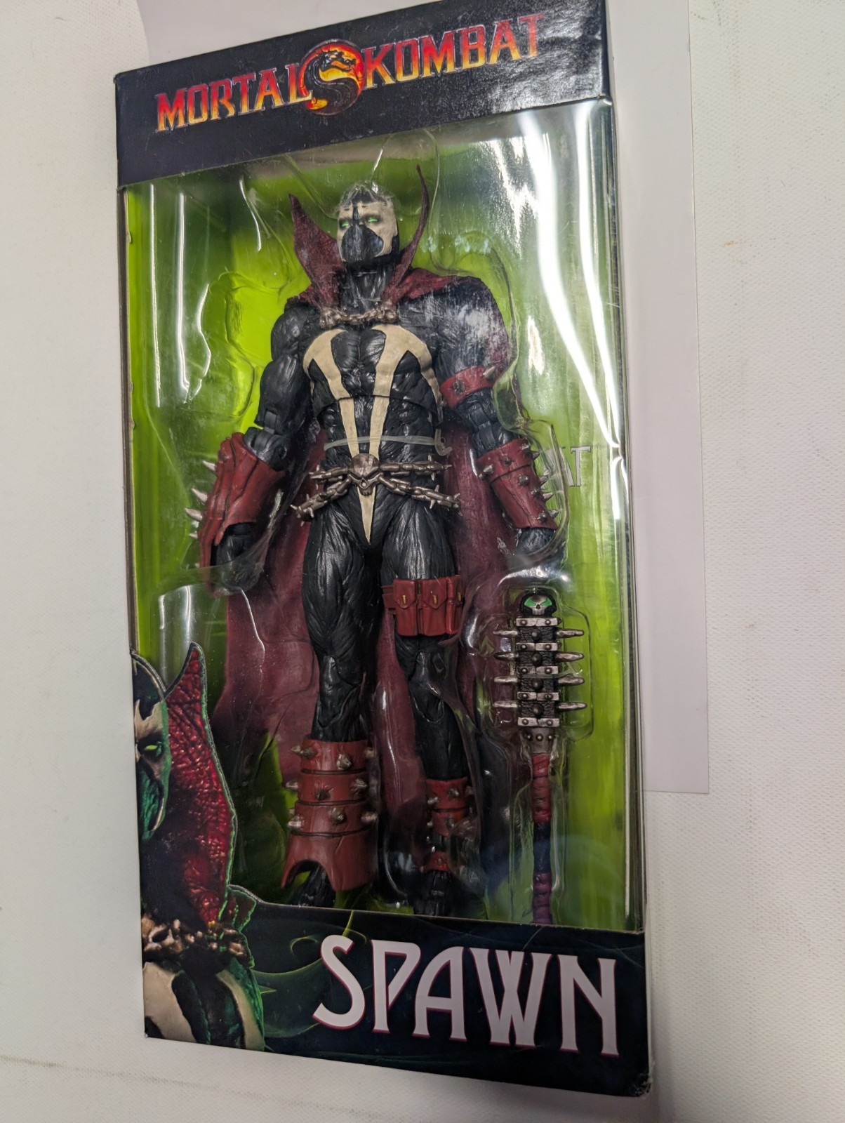 McFarlane Toys 7 inch Mortal Kombat 2 Spawn Action Figure – 110333 Some Wear