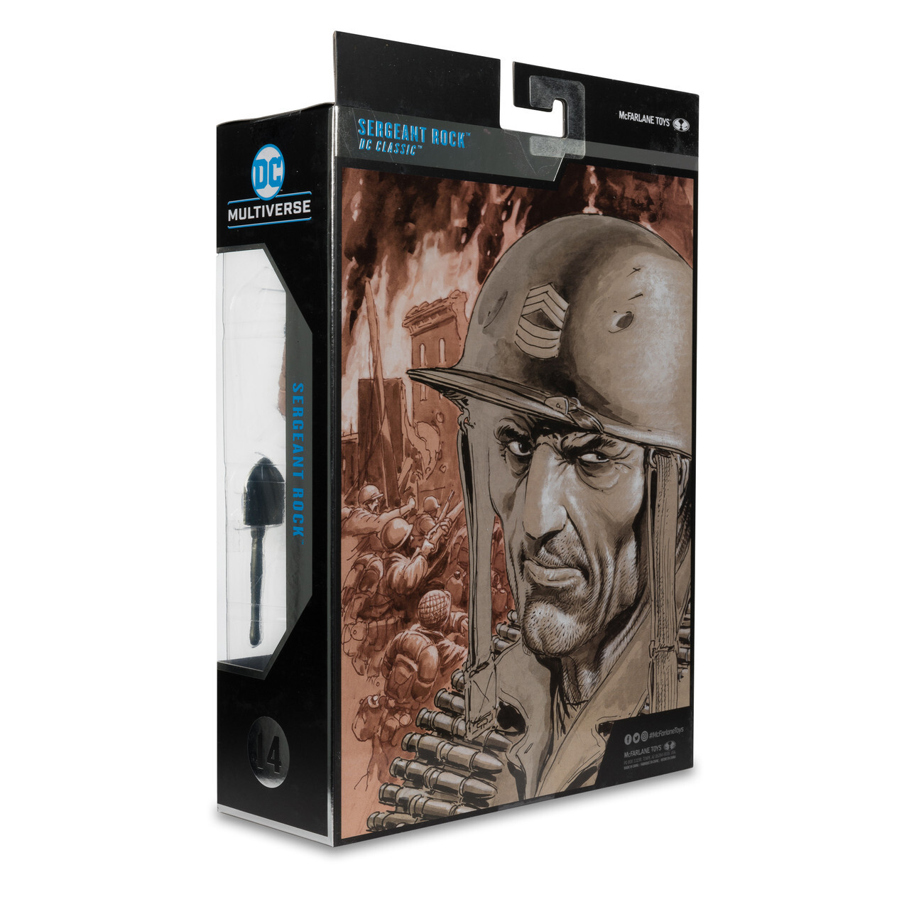 Sergeant Rock McFarlane Collector Edition ~ NEW, IN HAND
