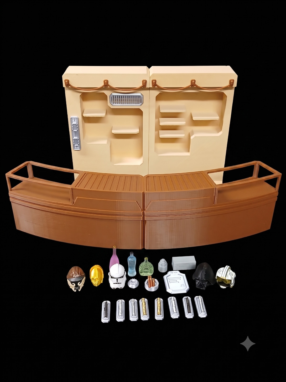 DOK-ONDAR&rsquo;S DEN OF ANTIQUITIES 1:12 6in SCALE FIGURE DIORAMA STAR WARS SCI FI