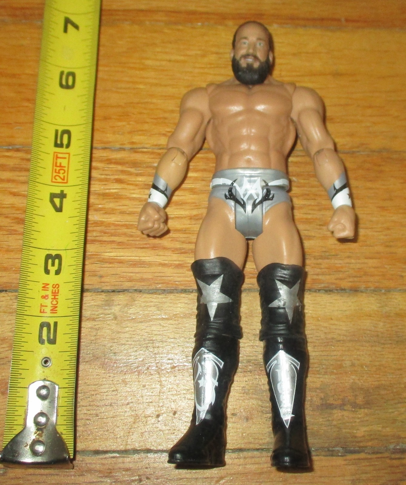 2019 WWE Mattel Tony Nese Basic 98 Wrestling Figure AEW All Elite Silver Chase