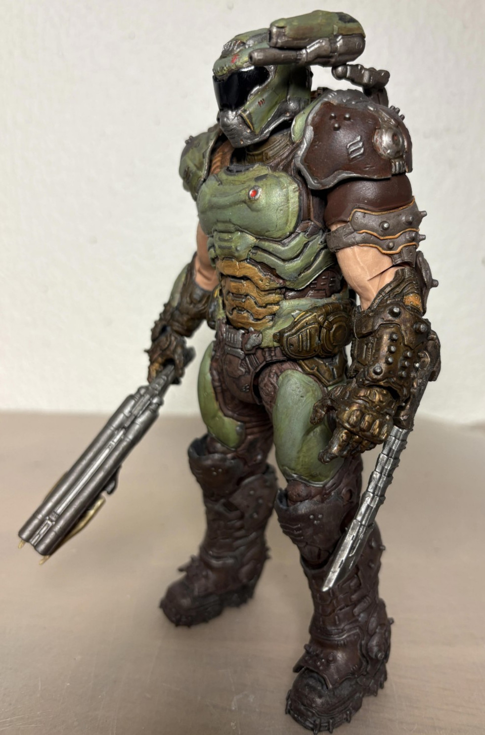 Custom Painted McFarlane Doom Slayer DOOM Eternal Figure