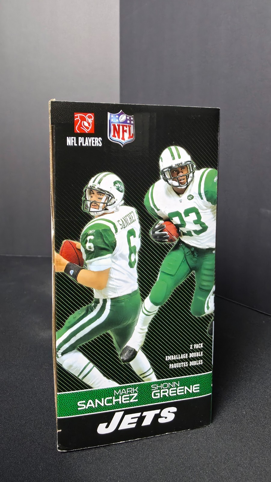 Mark Sanchez / Shonn Greene NFL Figures NY Jets 2010 2-Pk McFarlane – LCS Sale