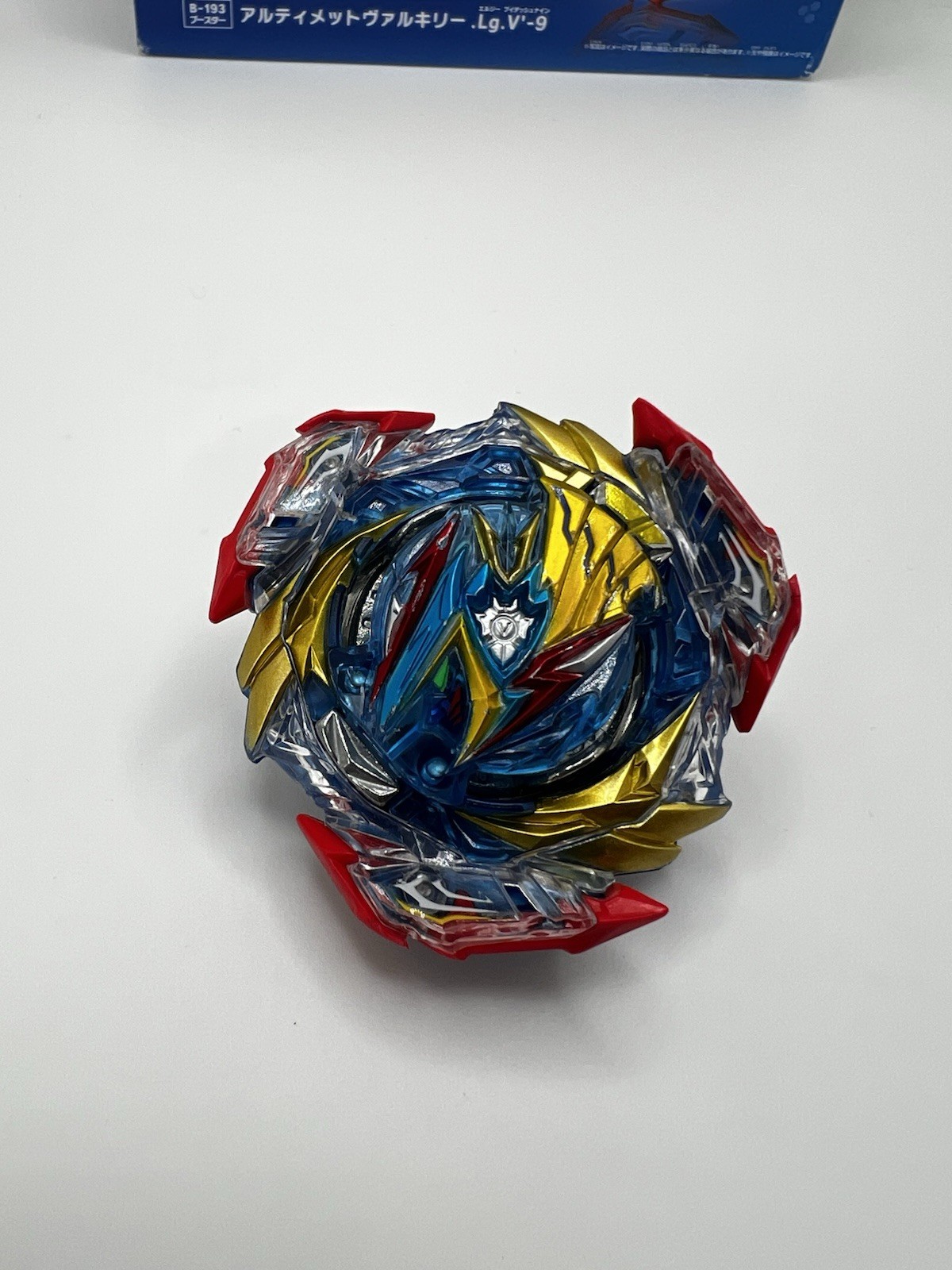 TAKARA TOMY Ultimate Valkyrie.Lg.V&rsquo;-9 Burst BU Beyblade B-193 – Complete Box