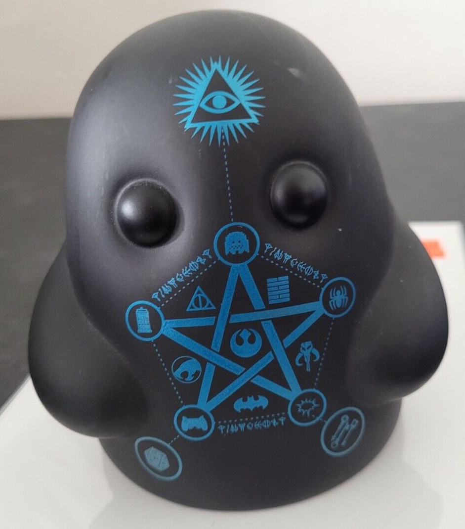 BIMTOY TINY GHOST GEEK CULT VINYL FIGURE 5&Prime; 2019 LIMITED EDITION