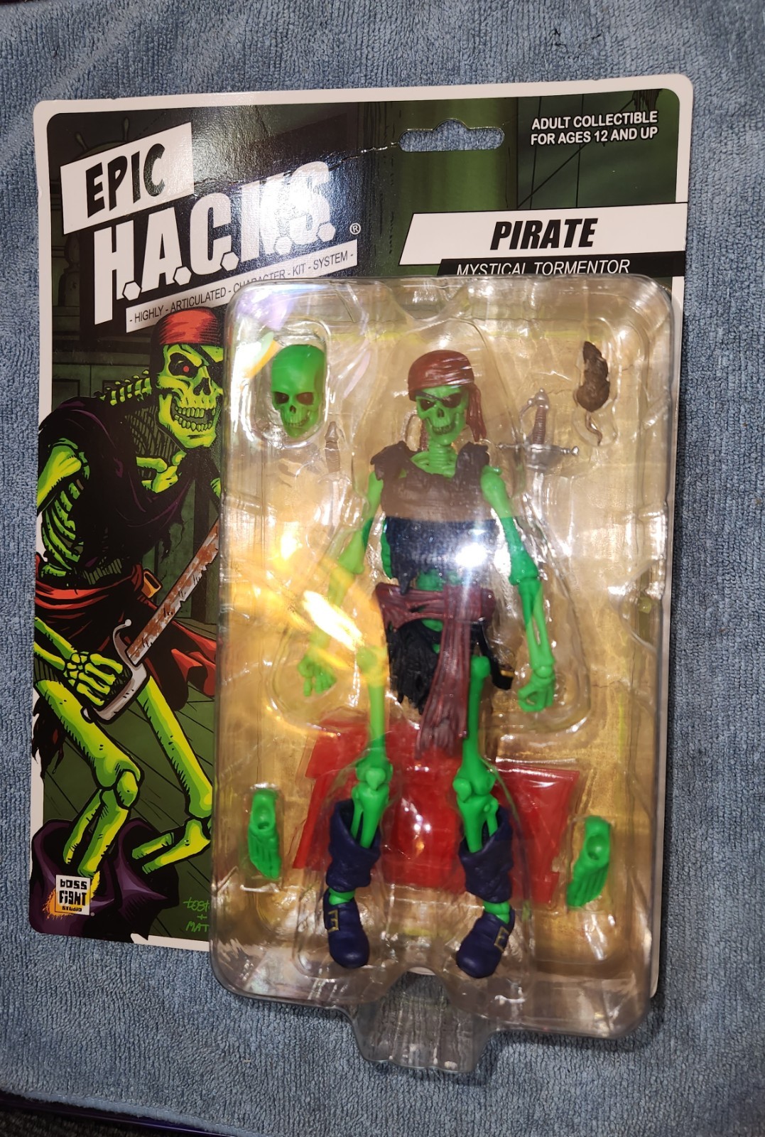 Boss Fight Studios Epic HACKS PIRATE MYSTICAL TORMENTOR 6&Prime; Inch 1/12 Figure