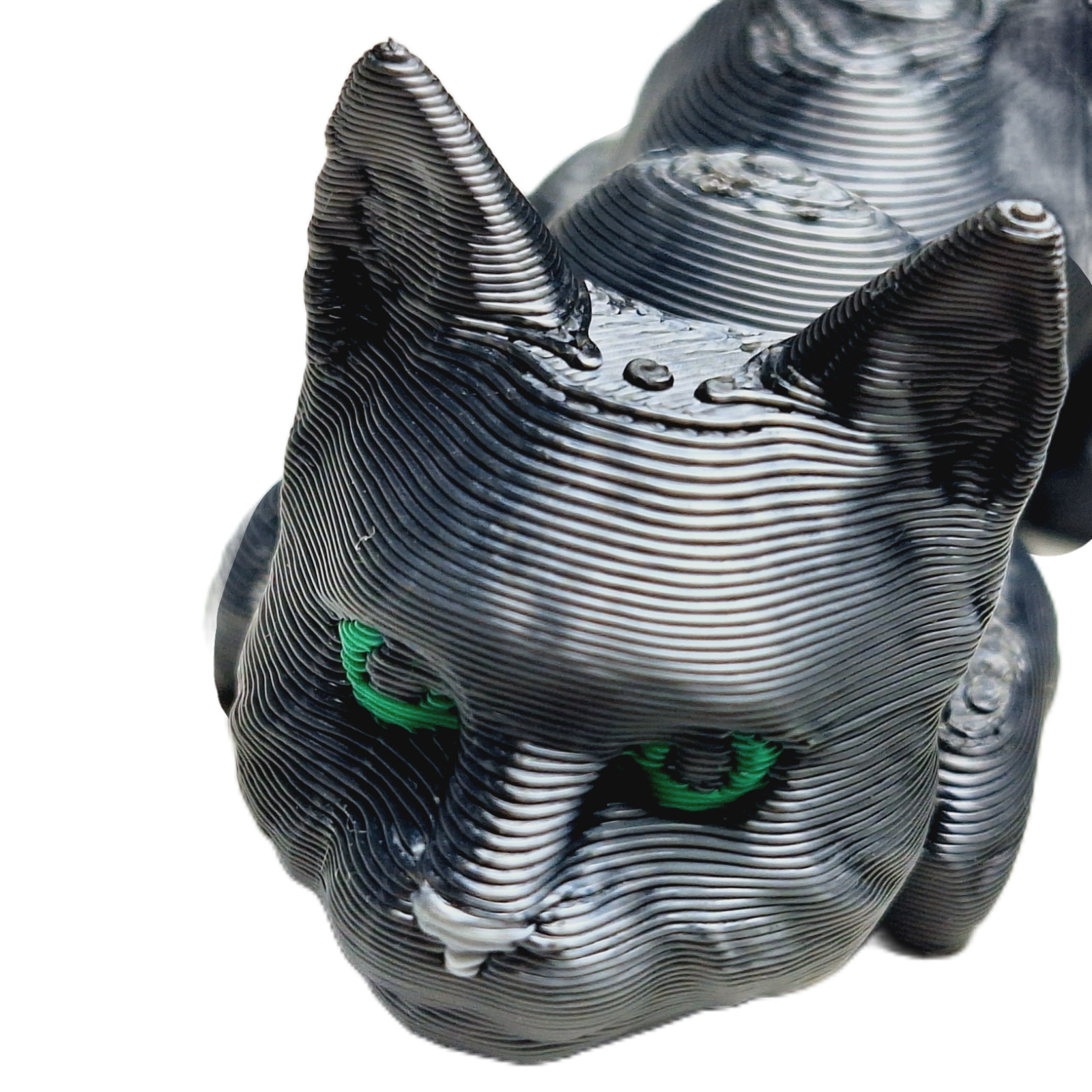 Flexibabies Cute Mini Cat Articulated 3d Printed 3&Prime; baby Kitten Fidget Toy