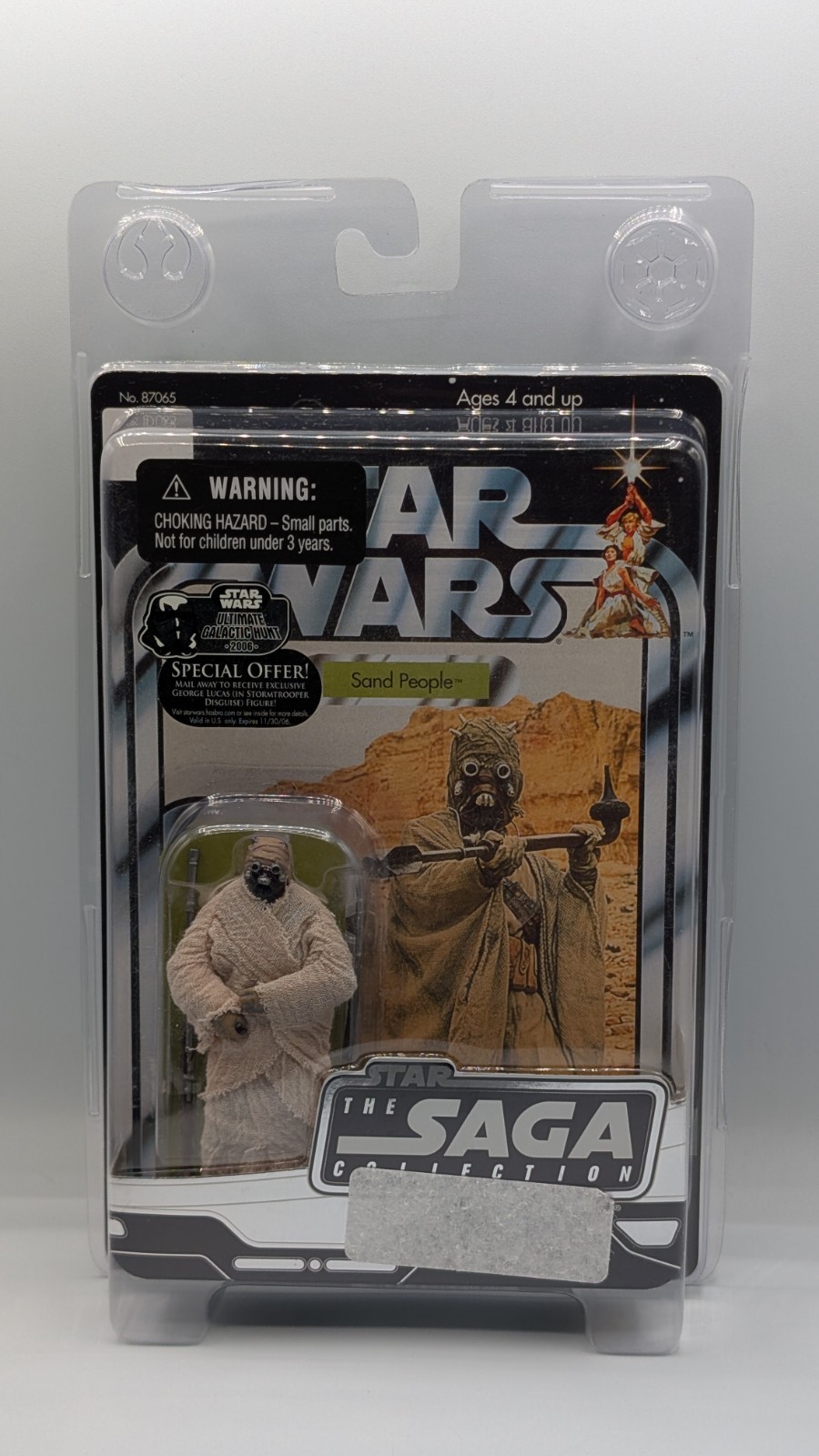 2006 Star Wars The Saga Collection Sand People Tusken Raider 4&Prime; Action Figure
