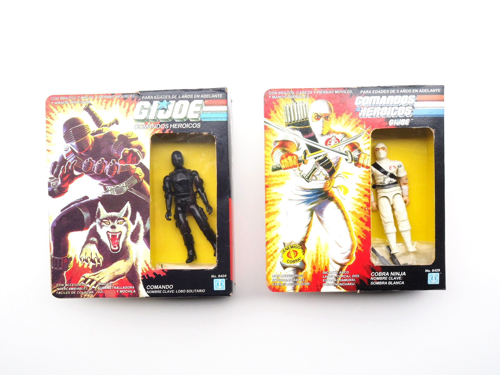 VTG Auriken GIJOE Storm Shadow & Snake Eyes – Mexico Comandos Heroicos W/ Boxes
