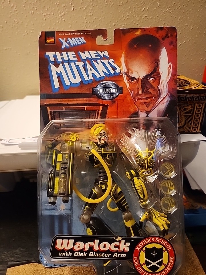 X-Men Warlock The New Mutants Disk Blaster Arm