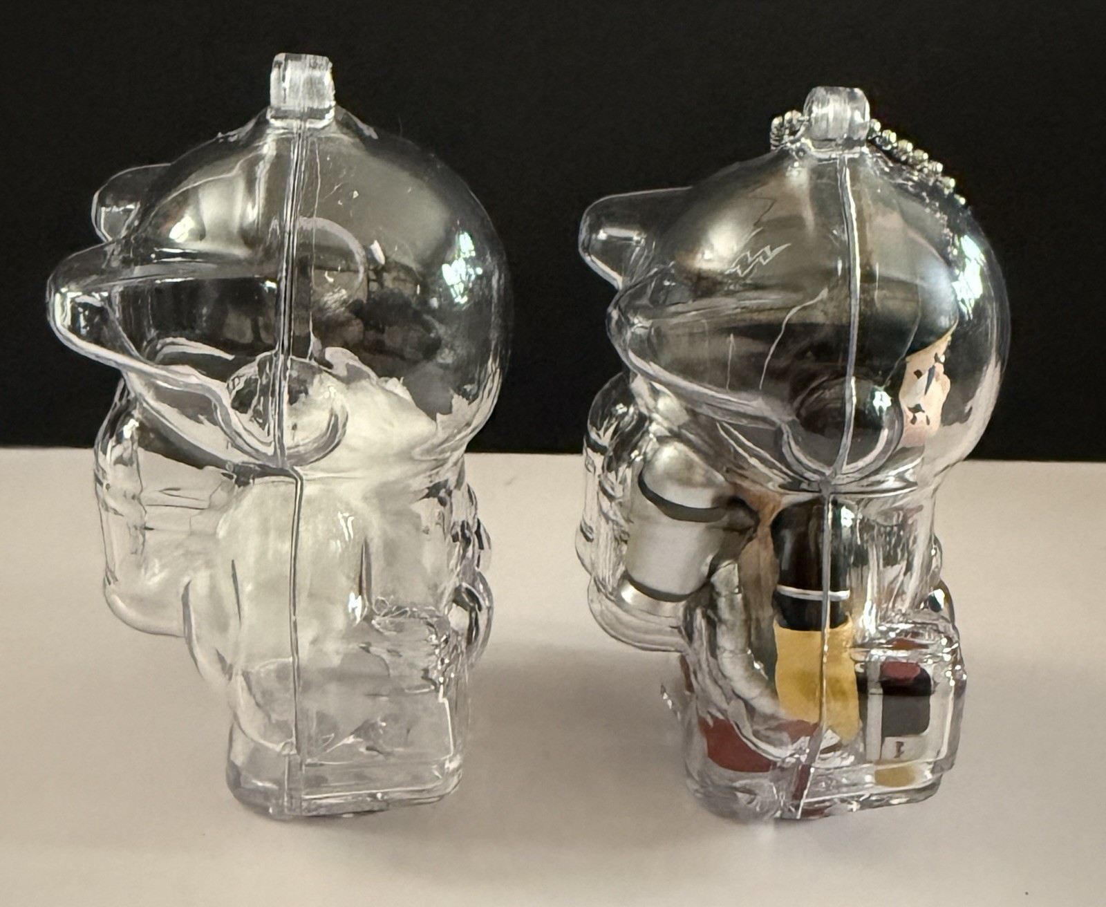 Pop Mart Mega Space Molly 100% Keychain Case – Clear Acrylic Protector No Ears