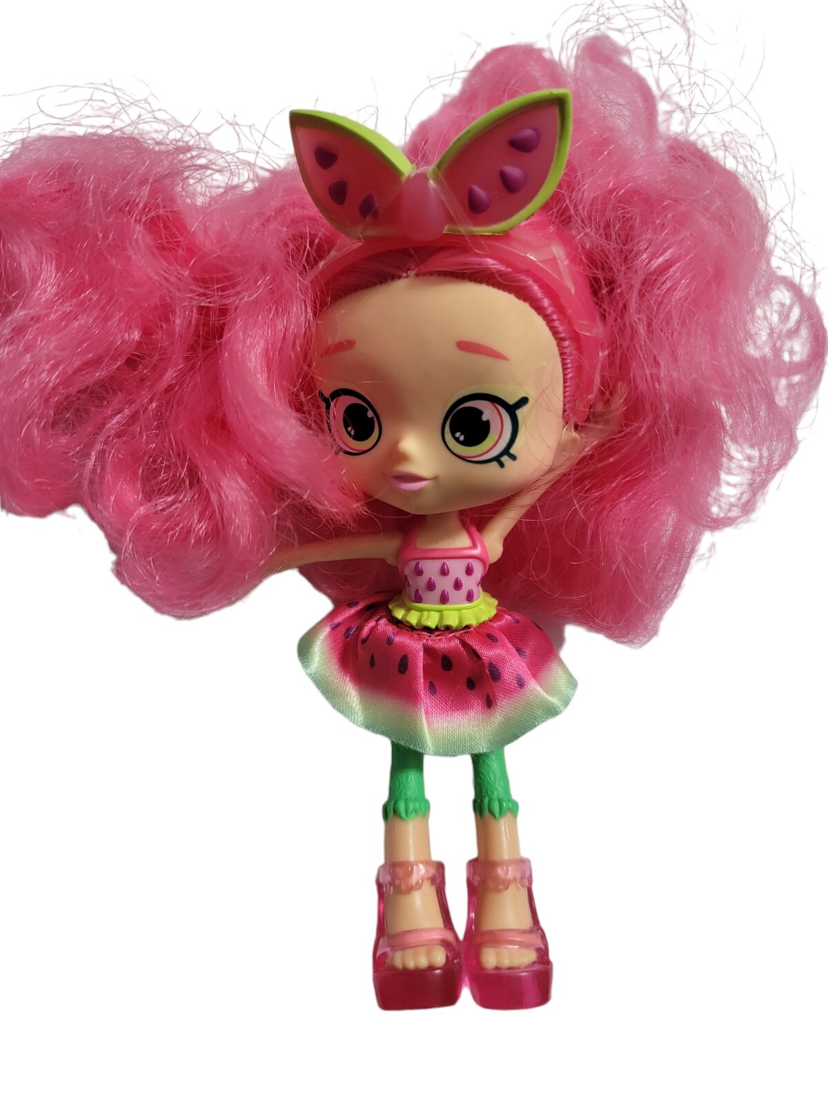 Shopkins Shoppies Doll 2016 Pineapple Lily Doll from Smoothie Multi Color Hair